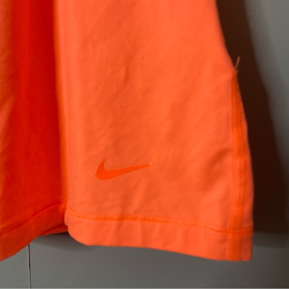 Nike Women's Orange Racerback Tank Top size medium - Picture 4 of 8